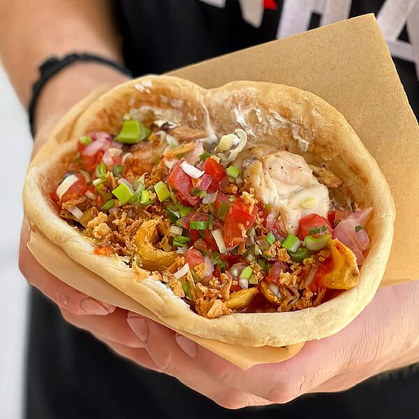 Μεξικάνικο street food σε PitaPot αντί για tacos